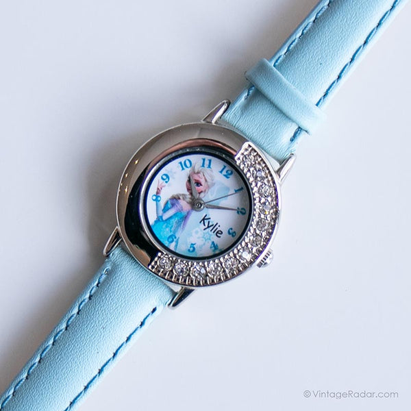 Kylie personnalisée Disney montre | Montre à bracelet congelée d'occasion pour elle