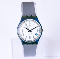 1999 Swatch GN407 Roberto reloj | Cuarzo de fecha de fabricación suiza reloj