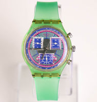 1994 vintage Swatch Chronograph Echodeco SCN112 montre