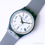 1999 Swatch GN407 Roberto Watch | Orologio da dattero malato svizzero