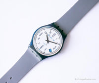 1999 Swatch GN407 Roberto montre | Quartz de date de fabrication suisse montre