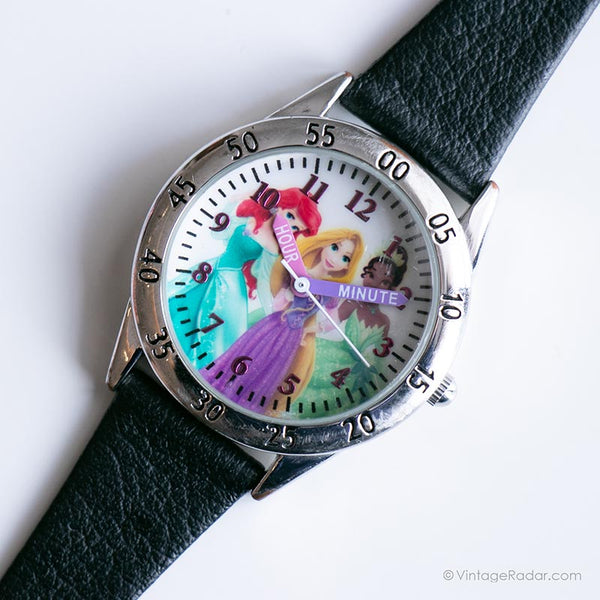 Jahrgang Disney Prinzessin sammelbar Uhr | Silberton-Damen Uhr