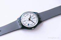 1999 Swatch GN407 Roberto reloj | Cuarzo de fecha de fabricación suiza reloj