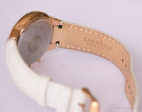 Ancien Caravelle par Bulova chronograph montre | Robe-or rose montre