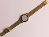 Tono de oro minimalista Skagen Dinamarca reloj para mujeres vintage