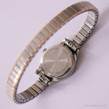 Vintage Silver-Tone Caravelle von Bulova Uhr | Klein Uhr für Damen