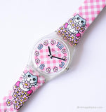 2006 Swatch GE193 EARLY BREAKFAST Watch | Pink Swatch Watch
