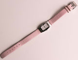 Rectangular vintage Skagen Diamantes de Dinamarca reloj para mujeres