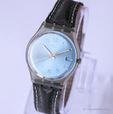 2003 خمر Swatch GM415 Blue Choco Watch | Swatch أصمن السند