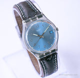 2003 Vintage Swatch GM415 BLUE CHOCO Watch | Swatch Gent Originals