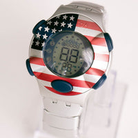 swatch Battre Floating Dot USA YQS1000F montre | swatch Rythme d'ironie