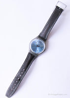 2003 Vintage Swatch GM415 Blue Choco Uhr | Swatch Gent Originale