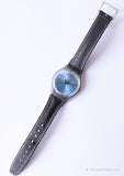 2003 vintage Swatch GM415 Blue Choco montre | Swatch Gent Originals