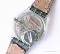 2003 Vintage Swatch GM415 BLUE CHOCO Watch | Swatch Gent Originals