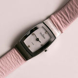 Rettangolare vintage Skagen Danimarca diamanti orologi per le donne