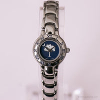 Cadran bleu vintage rare Caravelle par Bulova montre | Dames montre