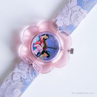Vintage Flower-shaped Seiko Watch | Disney Princess Wristwatch for Her