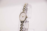 90s Two Tone Seiko 1F21-5A00 RO Watch for Women | Rare Seiko Watch
