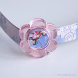 عتيقة على شكل زهرة Seiko مشاهدة | Disney Wristwatch الأميرة لها
