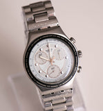 1995 swatch Ironia Chrono YCS400 Acciaio da orologio ruvido e robusto