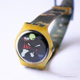 1999 Swatch GK331 Batsknight montre | Édition spéciale d'Halloween Swatch