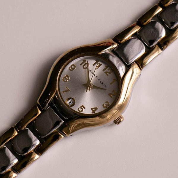 Zweifarbig Anne Klein Uhr für Damen | Jahrgang Anne Klein Designer Uhr
