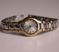 Dos tonos Anne Klein reloj para damas | Antiguo Anne Klein Diseñador reloj