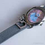 Cenicienta vintage de tonelero plateado reloj | Coleccionable Disney Reloj de pulsera