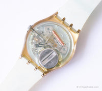 1998 Swatch GJ121 dulce peluche reloj | Vintage divertido de los 90 Swatch Caballero reloj