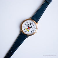 Jahrgang Lorus Disney Uhr | Gold-Ton Mickey Mouse Uhr