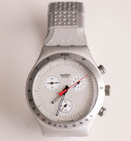 swatch YCS1005 Time Cut Irony Chronograph reloj | 90 swatch Ironía reloj