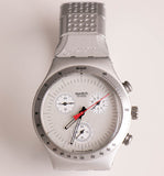 swatch YCS1005 Zeitschnitt Ironie Chronograph Uhr | 90er Jahre swatch Ironie Uhr