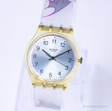 1996 Swatch GK243 siempre temprano reloj | EXTRAÑO Swatch Caballero
