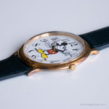 Antiguo Lorus Disney reloj | Tono dorado Mickey Mouse reloj