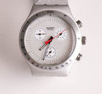 swatch YCS1005 Zeitschnitt Ironie Chronograph Uhr | 90er Jahre swatch Ironie Uhr