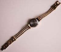 Jahrgang Anne Klein Diamant Uhr für Frauen | Elegantes Gold-Ton Uhr