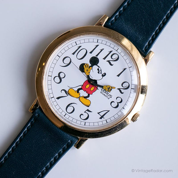Vintage Mickey Mouse Watch by Lorus | Collectible Disney Wristwatch