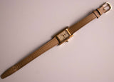 Vintage Rectangular Anne Klein II Watch for Women | Tiny Quartz Watch