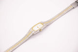 1982 dos tono Seiko 2E20-6319 RO reloj para mujeres | Extraño Seiko reloj