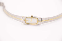 1982 dos tono Seiko 2E20-6319 RO reloj para mujeres | Extraño Seiko reloj