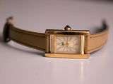 Rectangular vintage Anne Klein II reloj para mujeres | Cuarzo pequeño reloj
