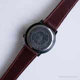 Vintage All-Black Disney Uhr | Minimalistischer Japan -Quarz Uhr