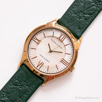 Rosa vintage-dorado Anne Klein reloj | Diseñador elegante reloj