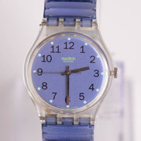 1997 Swatch GK238 Virtual Purpur Uhr | 90er Jahre Swatch Gent -Sammlung