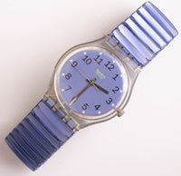 1997 Swatch GK238 VIRTUAL PURPLE Watch | 90s Swatch Gent Collection