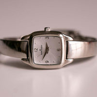 Anne Klein Brazalete de plata reloj | Diseñador vintage reloj para mujeres