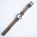 Jahrgang Mickey Mouse Uhr durch Seiko | Transparenter Fall Uhr