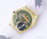 1993 خمر Swatch GK178 Ciel Watch | الفضة Swatch ساعة جنت