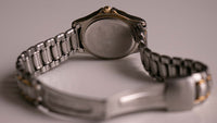 Dos tonos Anne Klein II Fecha reloj para damas | Diseñador vintage reloj