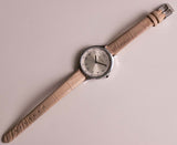 Minimalist Silver-tone Anne Klein Watch for Her | Vintage Designer Watch